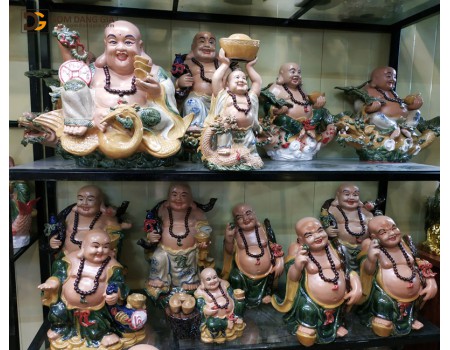 Tượng gốm sứ ông phật di lặc Tượng gốm sứ ông phật di lặc